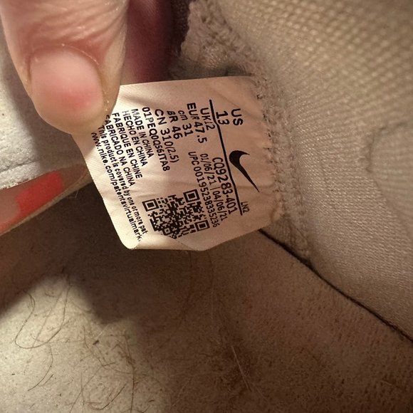 Nike Lebron Men's Basketball Diana Taurasi Goat Vision CQ9283-401 size 13 - Picture 5 of 5